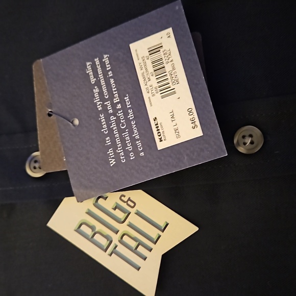 Big & Tall men long sleeve shirt NWT - Picture 5 of 6